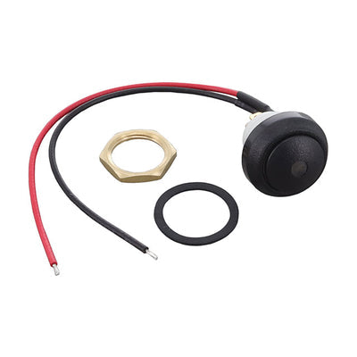 W48-1-RB-B-BK-B by Lumex Opto/Components Inc. - PBS 12MM SPST 0.1A 48V MOM PLAST