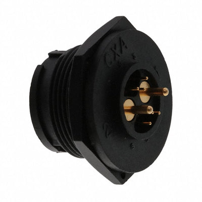 W4B81-8SG-3ES by Conxall/Switchcraft - CONNECTOR RECPT FMALE 8POS GOLD SOLDER