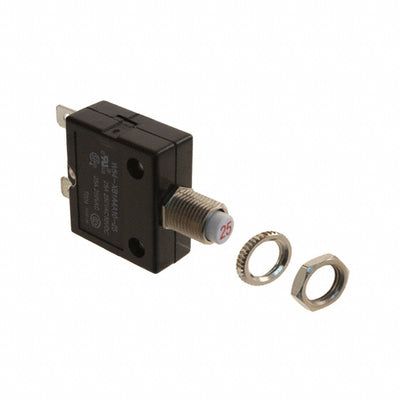 W54-XB1A4A10-25 by TE Connectivity Potter & Brumfield Relays - THERMAL CIRCUIT BREAKER25A 250VAC