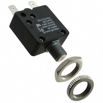 W58-XB1A4A-20 by TE Connectivity Potter & Brumfield Relays - THERMAL CIRCUIT BREAKER20A 250VAC 50VDC