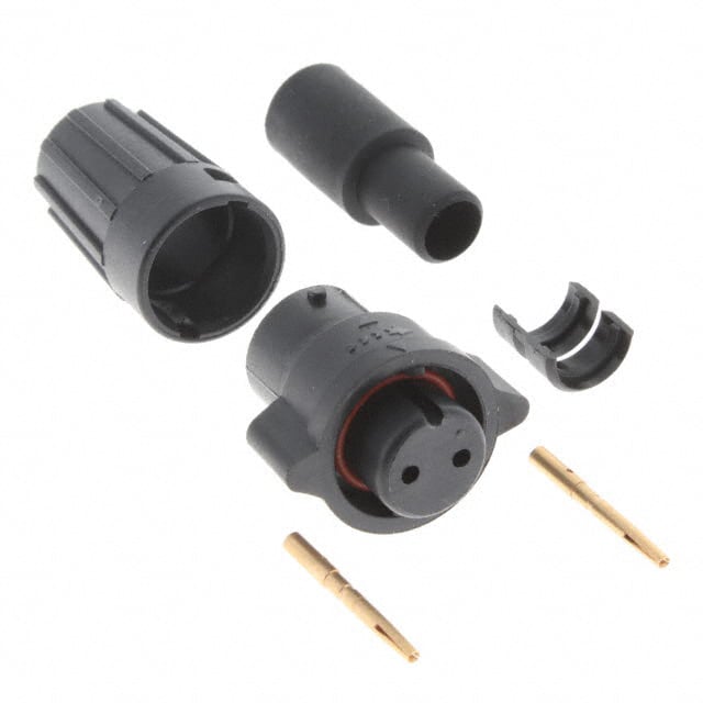 W6280-2SG-P-528 by Conxall/Switchcraft - CONNECTOR PLUG FMALE 2POS GOLD CRIMP
