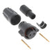 W6280-2SG-P-528 by Conxall/Switchcraft - CONNECTOR PLUG FMALE 2POS GOLD CRIMP