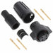W6280-4SG-P-528 by Conxall/Switchcraft - CONNECTOR PLUG FMALE 4POS GOLD CRIMP