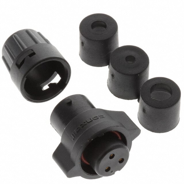 W6382-3SG-P-3DC by Conxall/Switchcraft - CONNECTOR PLUG FMALE 3POS SOLDER CUP