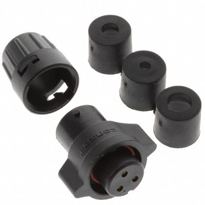 W6282-3SG-P-3DC by Conxall/Switchcraft - CONNECTOR PLUG FMALE 3POS SOLDER CUP