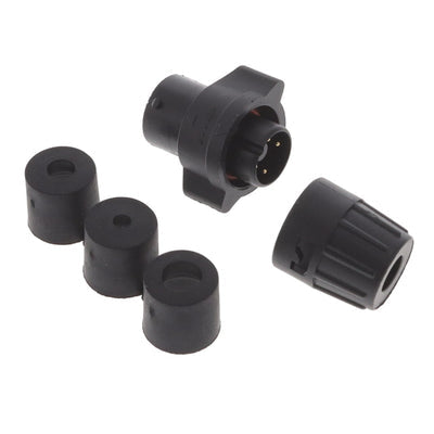W6282-4PG-P-3DC by Conxall/Switchcraft - CONNECTOR PLUG MALE 4POS SOLDER CUP