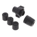 W6282-4PG-P-3DC by Conxall/Switchcraft - CONNECTOR PLUG MALE 4POS SOLDER CUP