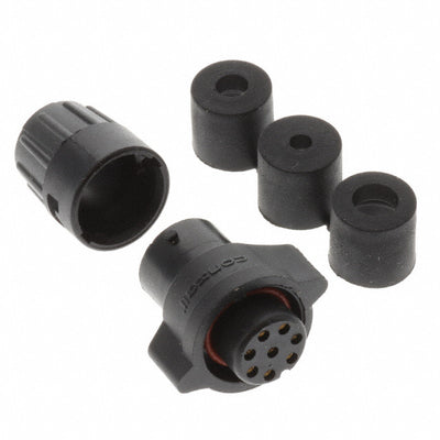 W6282-8SG-P-3DC by Conxall/Switchcraft - CONNECTOR PLUG FMALE 8POS SOLDER CUP