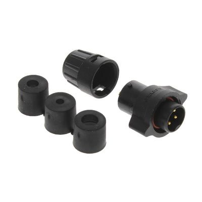 W6382-4PG-P-3DC by Conxall/Switchcraft - CONNECTOR PLUG MALE 4POS SOLDER CUP