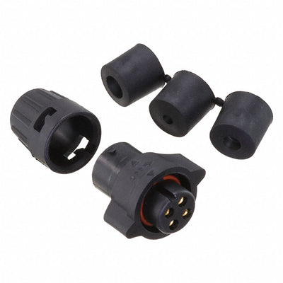 W6382-4SG-P-3DC by Conxall/Switchcraft - CONNECTOR PLUG FMALE 4POS SOLDER CUP