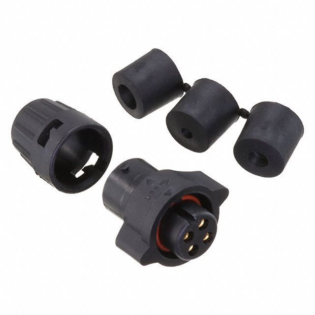 W6382-4SG-P-3DC by Conxall/Switchcraft - CONNECTOR PLUG FMALE 4POS SOLDER CUP
