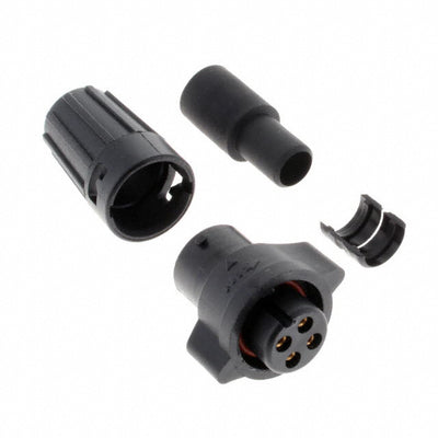 W6382-4SG-P-528 by Conxall/Switchcraft - CONNECTOR PLUG FMALE 4POS SOLDER CUP