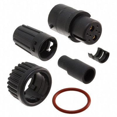 W6A82-8SG-528 by Conxall/Switchcraft - CONNECTOR PLUG FMALE 8P GOLD SLDR CUP