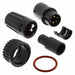 W6C82-6PG-528 by Conxall/Switchcraft - CONNECTOR PLUG MALE 6P GOLD SLDR CUP