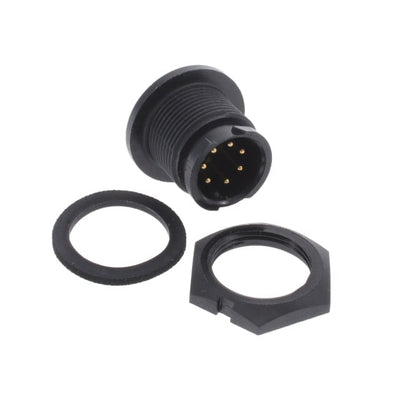 W7282-7PG-P-300 by Conxall/Switchcraft - CONNECTOR RECPT MALE 7POS SOLDER CUP