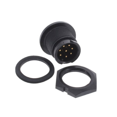 W7A81-8PG-P-3ES by Conxall/Switchcraft - CONNECTOR RECPT MALE 6POS GOLD SOLDER