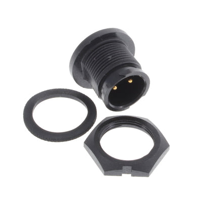 W7382-2PG-P-300 by Conxall/Switchcraft - CONNECTOR RECPT MALE 2POS SOLDER CUP