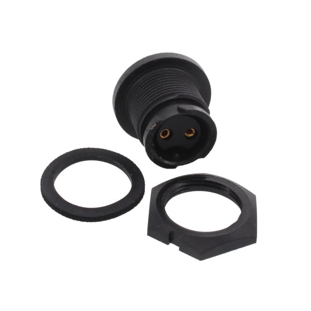 W7382-2SG-P-300 by Conxall/Switchcraft - CONNECTOR RECPT FMALE 2POS SOLDER CUP