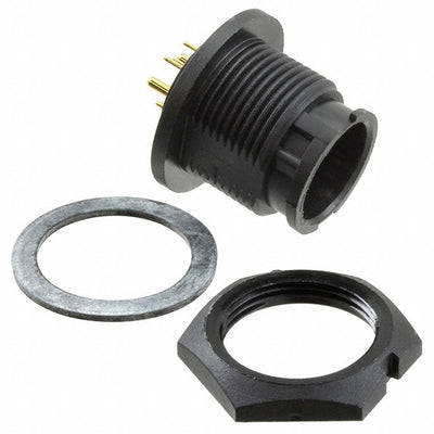 W7A81-8PG-300 by Conxall/Switchcraft - CONNECTOR RECPT MALE 8POS GOLD SOLDER