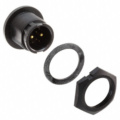 W7A82-8PG-300 by Conxall/Switchcraft - CONNECTOR RECPT MALE 8P GOLD SLDR CUP
