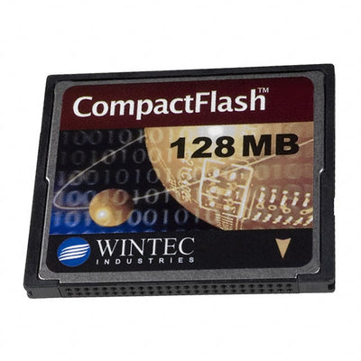 W7B6128M1XG-W1 by Wintec Industries - MEMORY CARD COMPACTFLASH 128MB