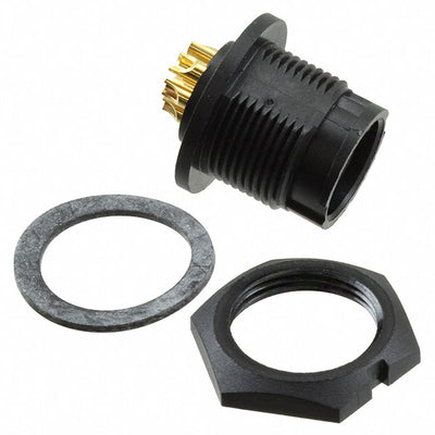 W7C82-6SG-300 by Conxall/Switchcraft - CONNECTOR RECPT FMALE 6P GOLD SLDR CUP