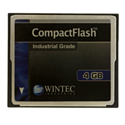W7CF004G1XA-H20PB-2Q2.01 by Wintec Industries - MEMORY CARD COMPACTFLASH 4GB SLC