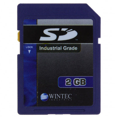 W7SD002G1XA-H40PB-1Q2.01 by Wintec Industries - MEMORY CARD SD 2GB