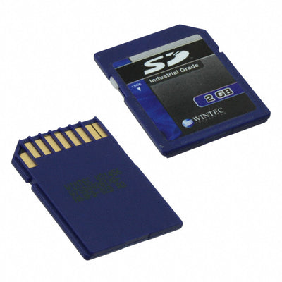W7SD002G1XA-H60PD-02D.A3 by Wintec Industries - MEMORY CARD SD 2GB SLC