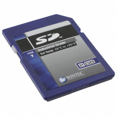 W7SD002G1XAI-H60PD-02D.A3 by Wintec Industries - MEMORY CARD SD 2GB SLC