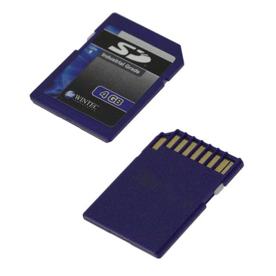 W7SD004G1XA-H60PB-2Q2.01 by Wintec Industries - MEMORY CARD SD 4GB SLC
