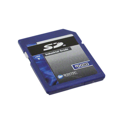 W7SD004GHXA-H60PD-2Q2.A3 by Wintec Industries - MEMORY CARD SD 4GB SLC