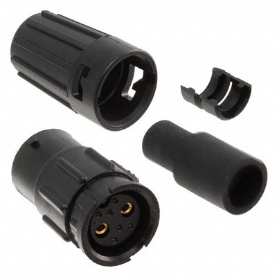 W8A82-8SG-528 by Conxall/Switchcraft - CONNECTOR RECPT FMALE 8P GOLD SLDR CUP