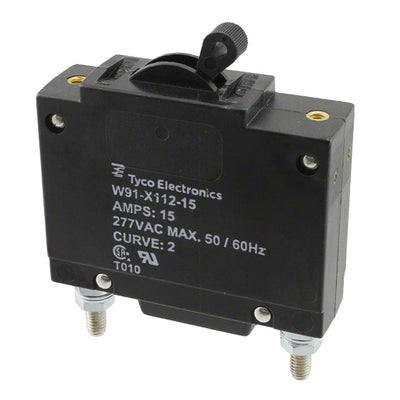 W91-X112-15 by TE Connectivity Potter & Brumfield Relays - CIR BRKR 15A 277VAC 48VDC