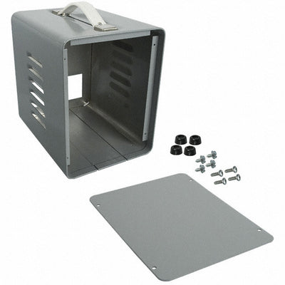 WA-1540 by Bud Industries - CABINET ALUM GRAY 8""L X 6.125""W