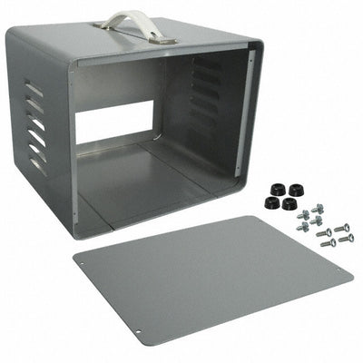 WA-1542 by Bud Industries - CABINET ALUM GRAY 8""L X 10.125""W