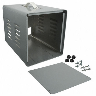 WA-1543 by Bud Industries - CABINET ALUM GRAY 18""L X 11.13""W