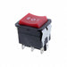 WB246D1929 by E-Switch - ROCKER SWITCH DPDT20A 125V