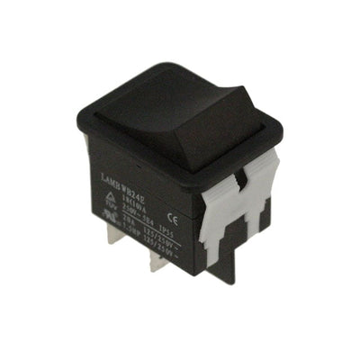 WB24ED1100 by E-Switch - ROCKER SWITCH DPST-NO 20A 125V