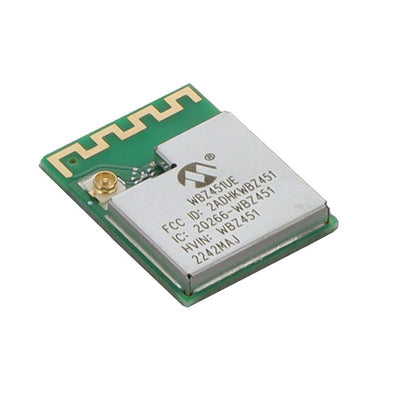 WBZ451UE-I by Microchip Technology - BLE MULTIPROTOCOL MODULE, SHIELD