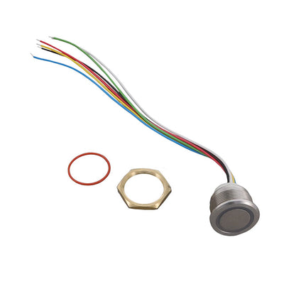 WEC22H-1102A by Lumex Opto/Components Inc. - TS 22MM STAINLESS MOM ILL RGB WI