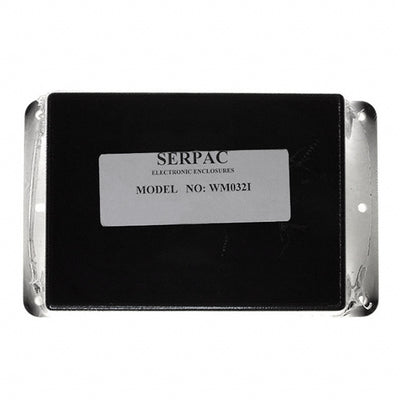 WM032I,BK by Serpac - BOX ABS BLACK 4.380""L X 3.250""W