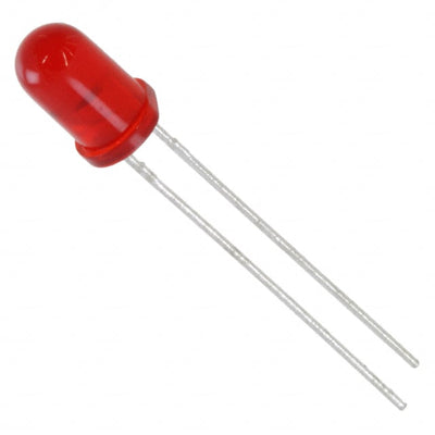 HLMP-EH22-TW000 by Broadcom Limited - LED RED DIFFUSED T-1 3/4 T/H