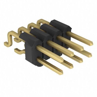 610108249121 by Wurth Elektronik - CONNECTOR HEADER SMD R/A 8POS 2.54MM