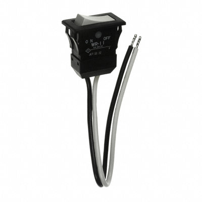 WR11BL by NKK Switches - ROCKER SWITCH SPST 15A 125V