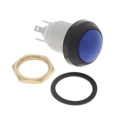 WSA48-2-RB-N-BL-B by Lumex Opto/Components Inc. - PBS 12MM SPDT 5A 28V UL61058 MAI
