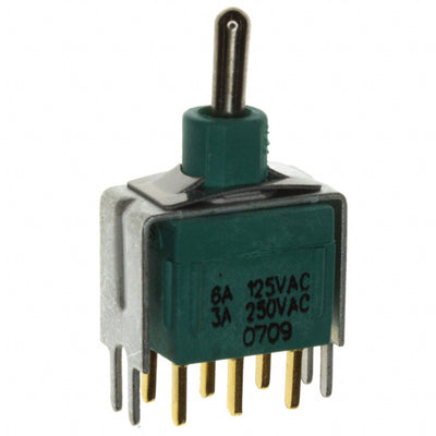 WT221M1D1V30G by Electroswitch - SWITCH TOGGLE DPDT 6A 125V