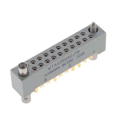 WTAX20SACJTB by AirBorn, Inc. - RECTANGULAR PCB CONNECTORS (0.10