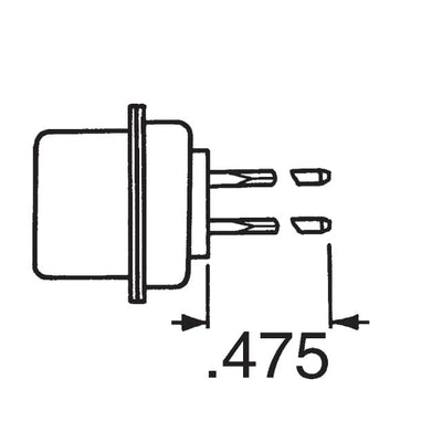 172-015-241-031 by NorComp Inc. - CONNECTOR D-SUB RCPT 15POS PNL MNT WW