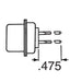 172-050-141-911 by NorComp Inc. - CONNECTOR D-SUB PLUG 50POS PNL MNT WW